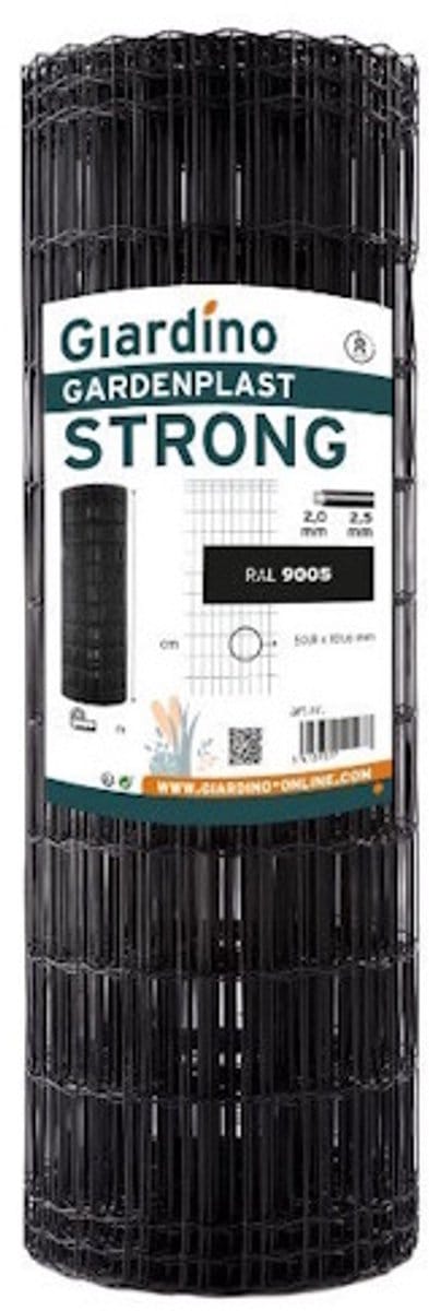 Giardino - Tuingaas - Gardenplast Strong - Zwart - 152cm X 25m