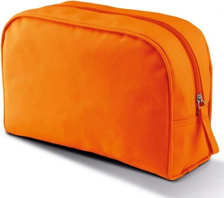 Kimood grote Toilettas - oranje - 28x18x9 cm - 5L - make-up etui