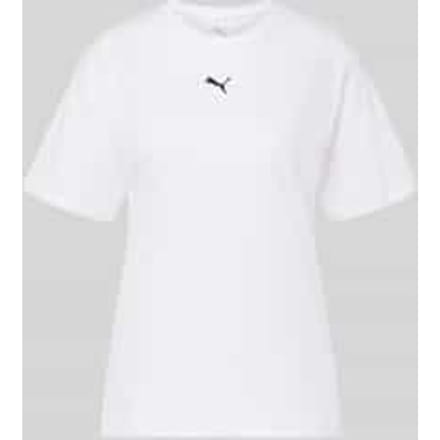 PUMA ESS Relaxed Tee Dames T-shirt - PUMA White