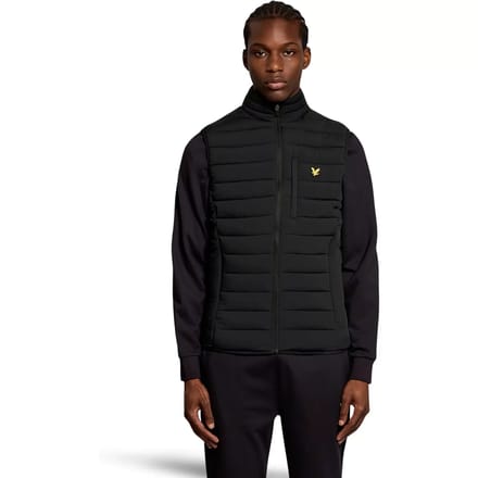 Lyle & Scott Sports lichtgewicht gewatteerd jack - zwart