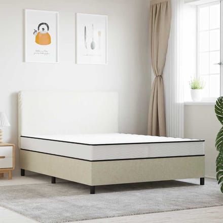 vidaXL - Binnenveringmatras - middelhard - 140x190 - cm