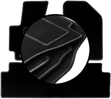 Complete set veloursmatten voor: Kia Soul II minivan (2013-)