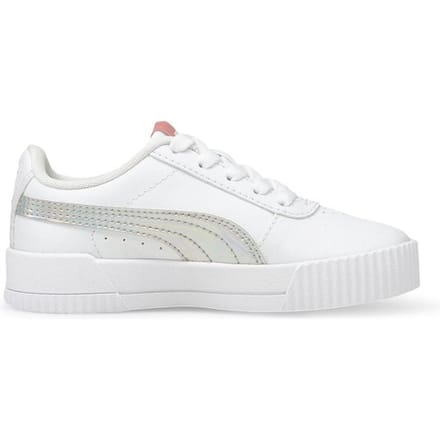 PUMA Carina Rainbow PS - maat 27.5 - Meisjes Sneakers - Puma White-Puma Silver