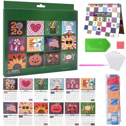 Dailygoods - Wandkalender 2024 - Perfect voor Planning