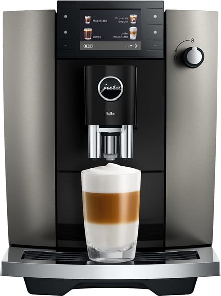 JURA - E6 Dark Inox (ED) - Volautomatische espressomachine