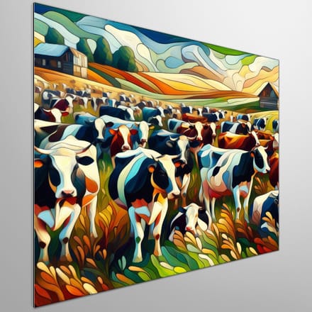Kunstprint | Wanddecoratie | Dibond | 30 × 30 cm