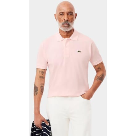 Lacoste Heren Poloshirt - Flamingo - Maat M
