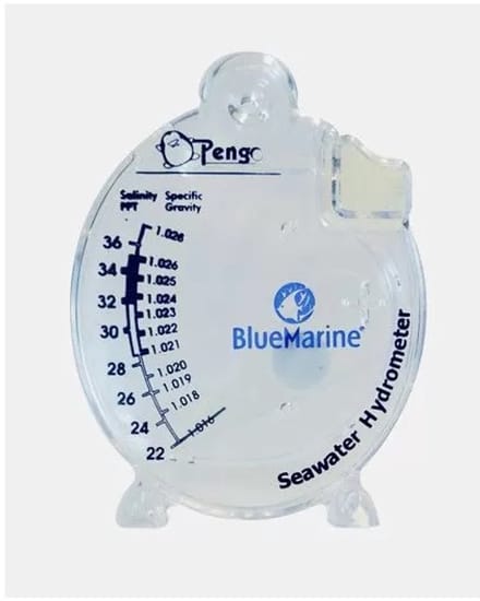 Blue Marine zoutmeter Hydrometer