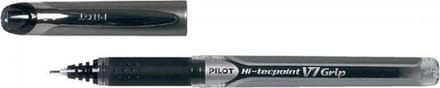 Pen Roller Pilot V7 Grip Zwart Klot 0,5 mm (12 Stuks)