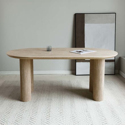 Milton & Oldbrook Eettafel 180 cm Tornio Zand