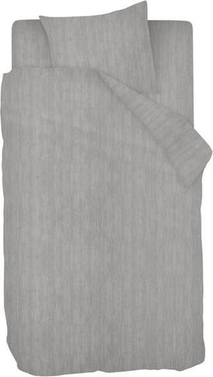 Snoozing Brigitte - Dekbedovertrek - Eenpersoons - 140x200/220 cm - Grey
