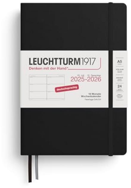 Weekagenda 2026 - 18 maanden A5 Hardcover