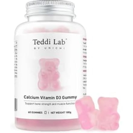 Teddi Lab Calcium Vitamin D3 Gummy 60 gummies