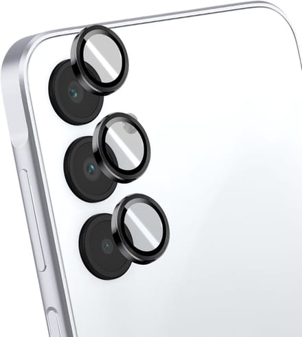Blue Star, Lens Protector Geschikt Voor Galaxy A16 Applicator, Zwart / Transparant