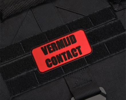 Always Prepared® Vermijd contact patch klittenband - 2 stuks - Geschikt voor hondentuigen