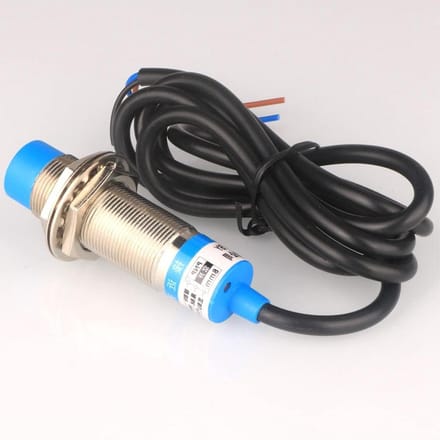 Inductieve Naderingssensor - Nabijheidsschakelaar Cilinder - Industriële Automatisering - Contactloze Detectie - 8 mm Detectie - Metaalkleur