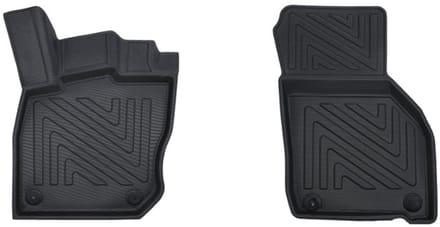 Rubbermatten Skoda Octavia 2020-heden (voorset) - Premium carbonlook