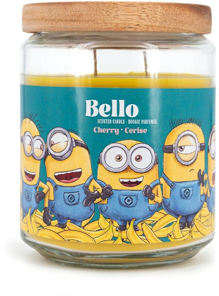 Minions Geurkaars - 12,5x10x10 cm - 510 g - roze