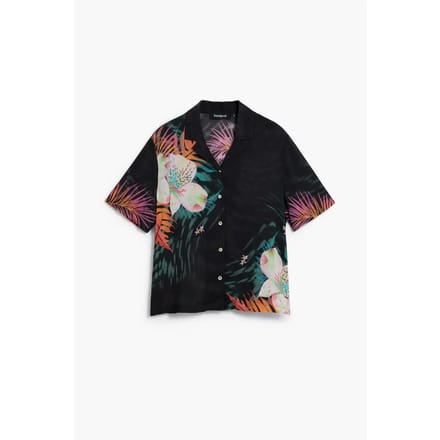 Desigual Zwarte Viscose Dames Shirt