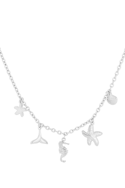 Bijoutheek Collier Bedels Zee Island Dream Zilver
