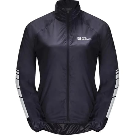 Jack Wolfskin Morobbia Wind Jas Zwart XL Vrouw