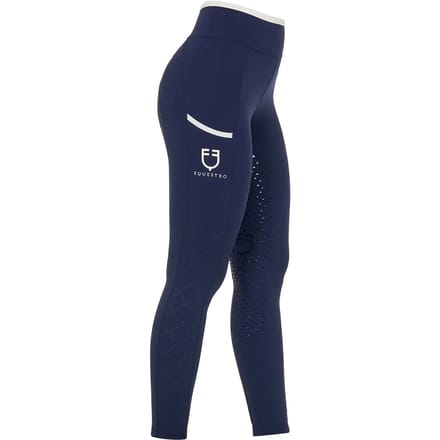 Vrouwelijke full grip rij leggings met decoraties Equestro