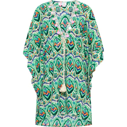 IZIA Kimono Dames Groen Veelkleurig