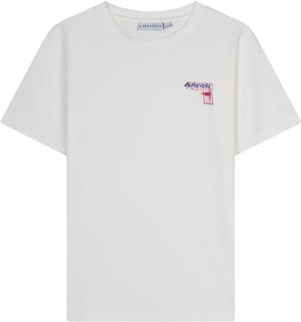 AMBIQUE - Wayne T-Shirt - 103 Ecru - Maat 146/152