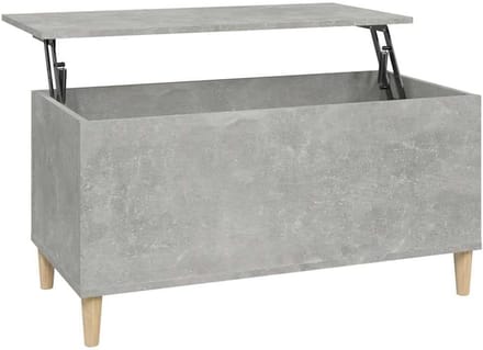 Moderne Salontafel 90x45 cm in Betonlook voor Woonkamer