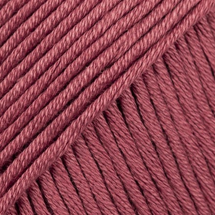 DROPS Muskat Uni Colour - 87 granaatappel - Katoen Garen