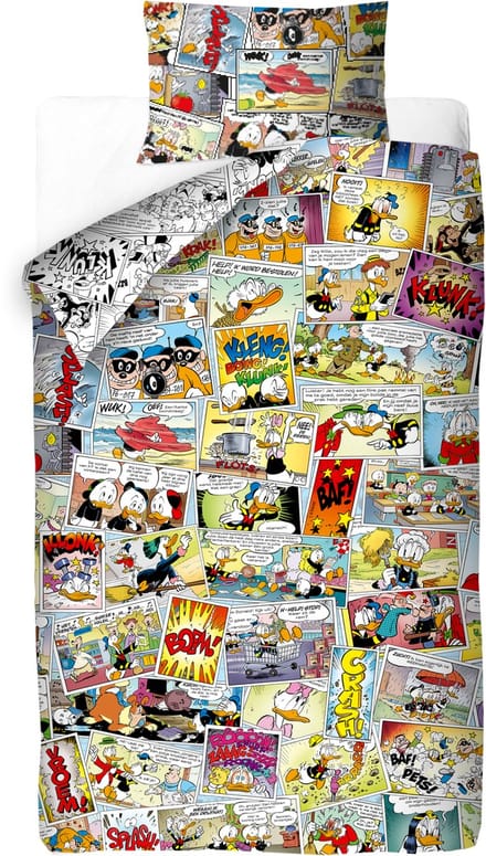Donald Duck Dekbedovertrek Strip