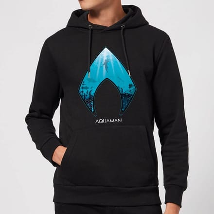 Aquaman Deep hoodie - Zwart - S