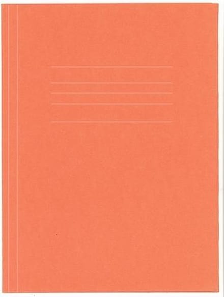 dossiermap Kangaro A4 240grs recycled karton oranje 210306