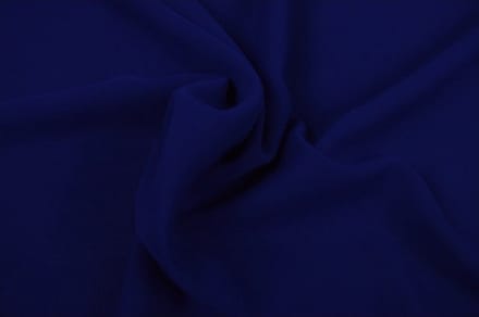 Chiffon stof - Donkerblauw - 1 meter - Per meter - 150cm breed