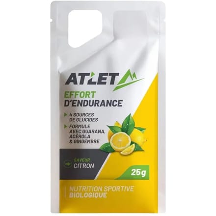 Bio citroen energiegel ATLET Nutrition