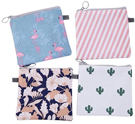 Tampons voor dames en meisjes - Set van 4 stuks met leuke designs