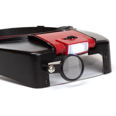 Velleman Hoofdloep, met ledverlichting, vergroting 1.8x/2.3x/3.3x, met regelbare lichtmodule