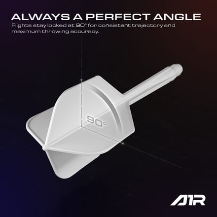 GOAT Air White NO6 - Dart Flights