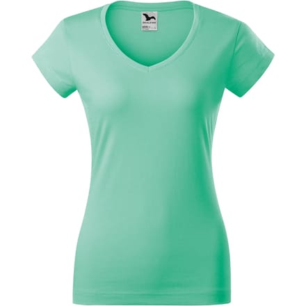Dames-T-shirt met V-hals Malfini 162