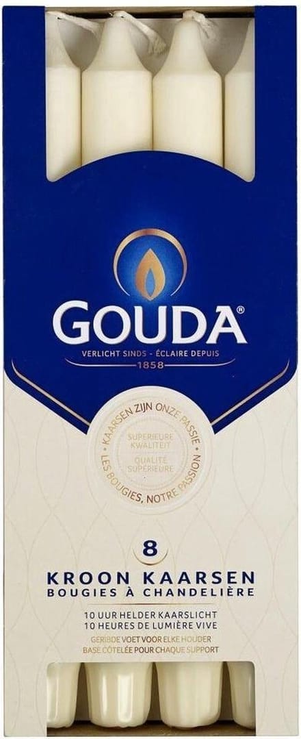 Gouda kroonkaarse gebroken wit