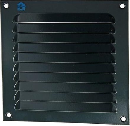 schoepenrooster 150x150 mm aluminium antracietgrijs