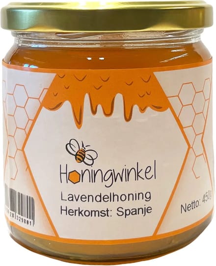 Lavendelhoning 450g Spanje Honingwinkel (vloeibaar)