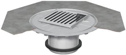 ACO Opzetstuk AV-Selecta 148x148/K3/ Kunststof/Roest V2A vergrendelbaar, 5141.91.22
