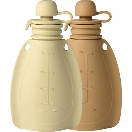 Mininor smoothie pouch - duo pack - soft rabbit & roe deer - 2×120 ml
