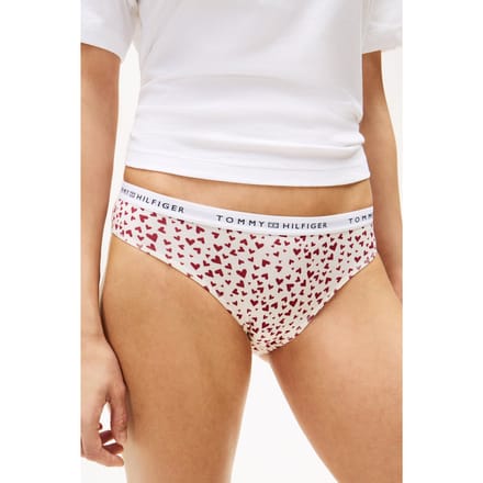 Tommy Hilfiger Cotton Bikini Valentine Hearts Größe: M | Unterhosen Outlet | Damen