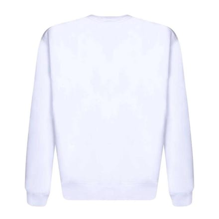 DSquared2 Uniseks Sweatshirt met bloklogo voor volwassenen (Wit)