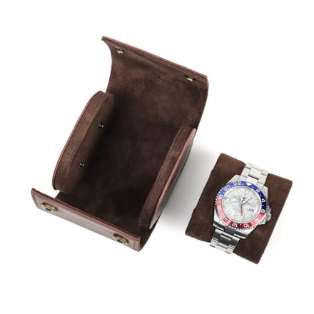 Dailygoods- Horlogebox - Handgemaakt van volnerf leer - Opbergdoos