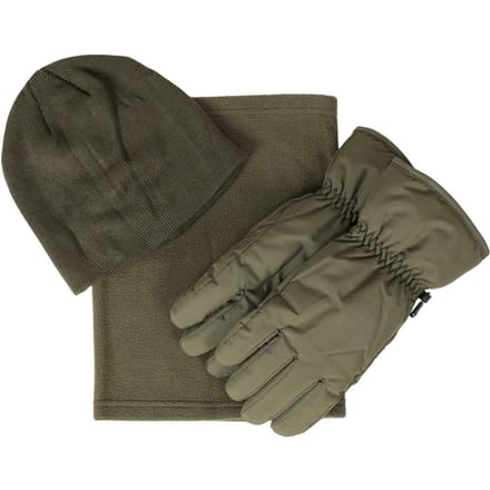 Mountain Warehouse Heren Hoeden Handschoenen En Sjaal Set (Groen)