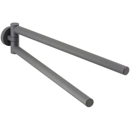 Herzbach DEEP GREY towel rail 23.818500.1.06