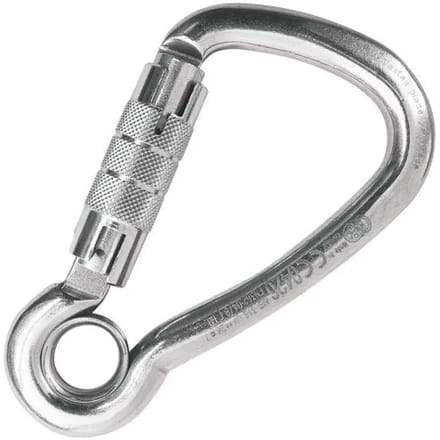 Klimkarabiner + met CE-oog Kong Twistlock